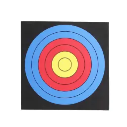 50*50cm ao ar livre esportes de caça tiro com arco acessórios eva espuma alvo com papel alvo tiro com arco alvo papel bullseye - Image 6