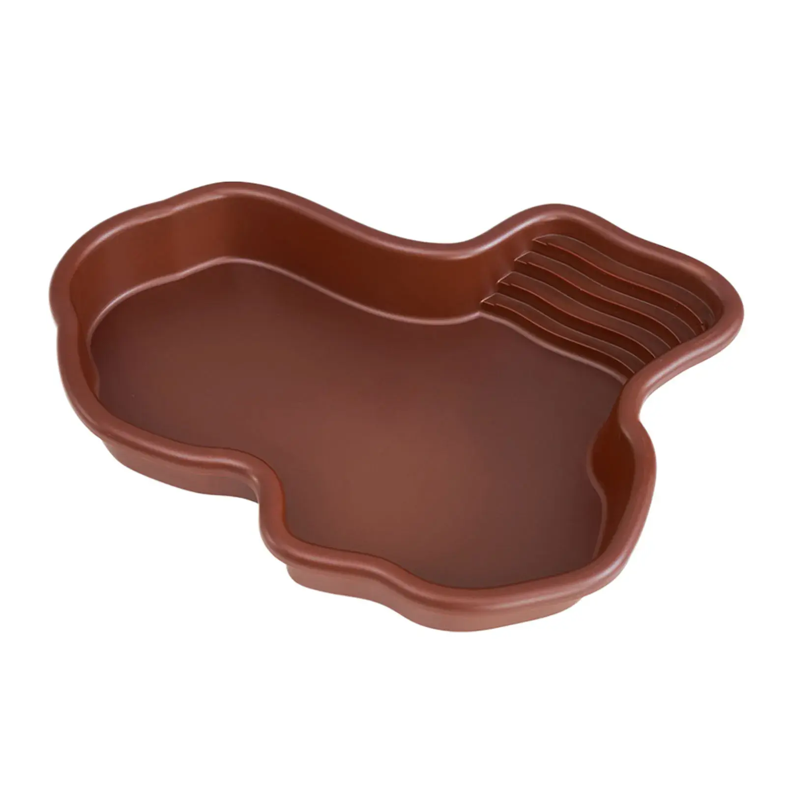 Banheira de tartaruga grande para répteis, piscina, acessórios para anfíbios com rampa, tigela de água para tartaruga, hamster, escorpião - Image 1