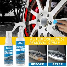 Spray Removedor De Ferrugem De Carro, Limpador De Tintas De Metal, Limpeza De Pó De Ferro De Manutenção De Carro, 100ml - Image 5