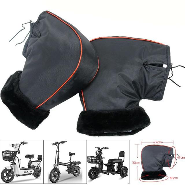Acessórios Impermeáveis para Motocicleta: Luvas, Guidão Muffs e Punhos Aquecidos para o Inverno