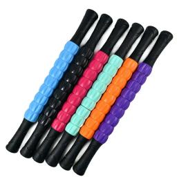1 pçs yoga massagem vara rolo de fitness corpo massagem rolo massageador corporal para aliviar dores musculares massagem fitness varas - Image 5
