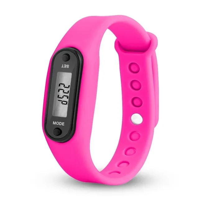 Esporte Smart Pulseira Relógio de Pulso, Display LCD, Fitness Gauge, Step Tracker, Pedômetro Digital, Corrida, Caminhada, Calorie Counter, 1, 2pcs - Image 1