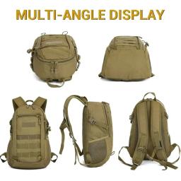 Mochila militar clássica para homens, esportes táticos ao ar livre, mochila de viagem, impermeável, bolsa de caça, camping - Image 4