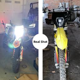 Farol LED para motocicleta EXC, EXCF, SX, SXF, XC, XCF, XCW, XCFW, 125, 150, 250, 300, 350, 450, 530, Farol Enduro de Faro - Image 6