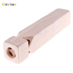 Apito criativo de madeira para trem, apito de trem a vapor de madeira, apito de brinquedo, queima de aviso sonoro a vapor, 1 peça - Image 1