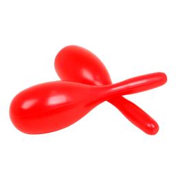 Oval plástico areia martelo para bebê, instrumentos de percussão, educação precoce, abanador de mão, presentes para crianças, vermelho, orff, 1 par - Image 4