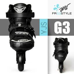Freecyle G3 Inline Patins, roda profissional de slalom 85A, sapatos de patinação originais, Street and Urban Patines - Image 1