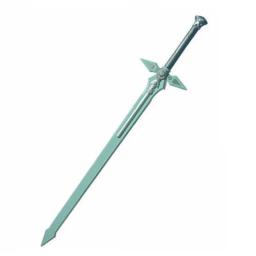 80cm espada arte on-line são asuna arma 1: 1 figura de ação kirigaya kazuto elucidator/escuro repulsor cosplay espada pu espuma crianças - Image 3