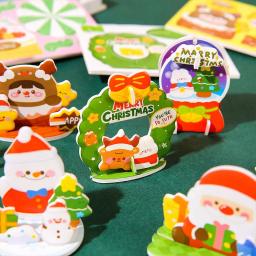 3D Handmade Christmas Cartoon Jigsaw Puzzle, Brinquedos infantis criativos, diversão, série, Natal série - Image 5