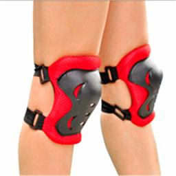 Joelheiras de proteção para crianças, esportes ao ar livre, cotovelos e protetores de pulso, proteção de segurança patinação, transporte da gota, 6 pcs - Image 5