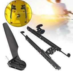 Leme de caiaque com pé cinta pedais, leve barco cauda embarcação, controle de pé nylon, vela acessórios - Image 3