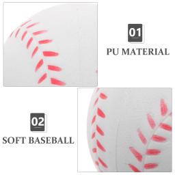 6 pçs pu esponja de beisebol treinamento estudante softball arremessando bolas de beisebol fielding 700x700x700cm espuma esportes crianças brinquedos - Image 6