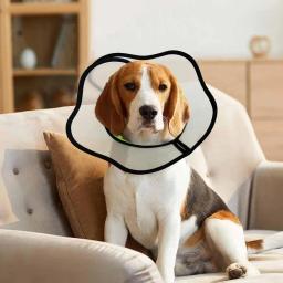 Coleira leve ajustável para animais de estimação, coleira em forma de recuperação suave para cachorros, cães pequenos e gatos - Image 4