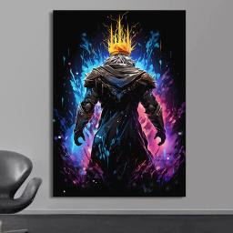 Pintura de lona Cartaz para Sala, Graffiti, Futebol, Basquete, Rugby, Samurai, Soldados Dragão, Capacete Racing, Home Decor - Image 3