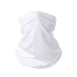 Máscara de bicicleta de seda para homens e mulheres, proteção UV, bandana, cachecol, aquecedor de pescoço, lustre, esportes, ciclismo, corrida, verão, cor sólida - Image 1