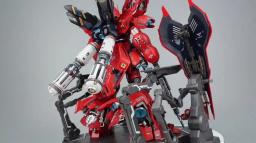 Base de Suporte Gnaku, Suporte Modelo Show, Suporte para Modelo Hobby, Plataforma DIY, MG SAZABI VER.KA, RX-93 Ka, 1:100 - Image 6
