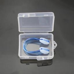 Clipe de nariz de silicone reutilizável para natação, nariz para adultos e crianças, mergulho e surf, impermeável, bocal de natação - Image 2