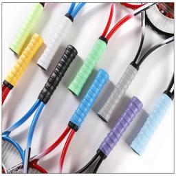 Raquete de tênis antiderrapante pu tênis overgrip sweat-absorvente cinto badminton aderência esportes suor-absorvente acessórios de tênis - Image 5