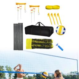 Professional Beach Volleyball Set para Homens e Mulheres, Rede Portátil, Bomba De Ar, Jogo De Esporte Ao Ar Livre - Image 1