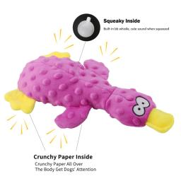 Engraçado Pato Em Forma De Pelúcia Pet Brinquedos, Sounding Squeaky, Mastigar Brinquedos para Pequenos e Grandes Cães, Suprimentos de Brinquedo Interativo - Image 3