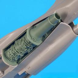 Die Cast Resina Figura Kit Modelo de Montagem, Aeronaves Modificação Peças, Expansão Board Kit Peças, sem pintura Harrier T-4, 1:48 Escala - Image 2