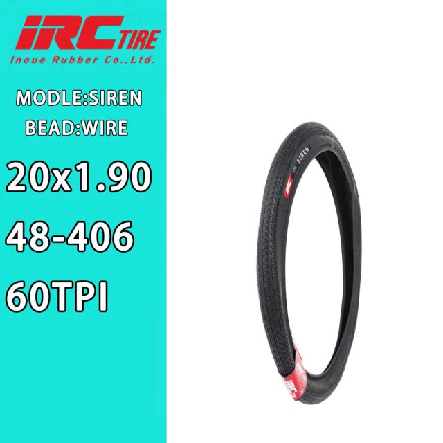 IRC Pneu de Bicicleta BMX 48-406 20x1.90