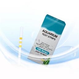 Tiras de teste de qualidade de água termal D0AD 100 peças 7 em 1 para tanque de peixes de aquário - Image 6