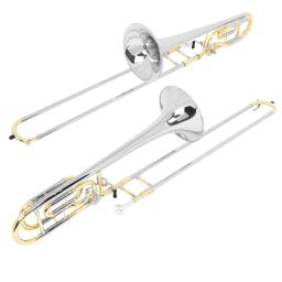 SLADE-Trombone Tenor com Bocal, Latão Bb Tone, B Plano Instrumento de Vento, Vara De Limpeza, Rod Acessórios - Image 3