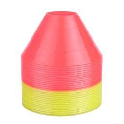 10 Pcs Marca Campo Cone Marcador Acessórios Treinamento Cones Futebol com Suporte - Image 5