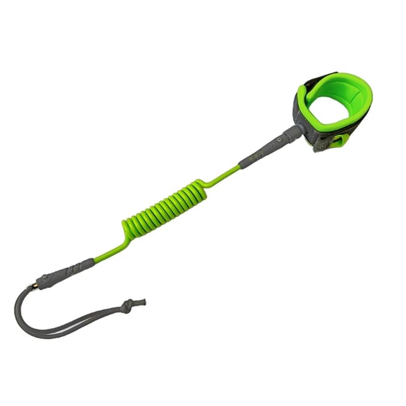 Prancha perna corda para água pé pás, enrolado, cinta tornozelo, algemas para prancha - Image 1