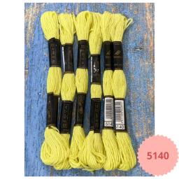 Dmc multicolorido algodão linhas ponto cruz fio costura skeins bordado kit diy ferramentas de costura 6 peças/set 8 metros artes artesanato tricô materiais de artesanato para criatividade bordado alta qualidade - Image 4