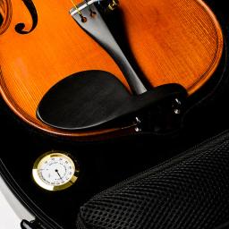 CHRISTINA Estojo para violino em fibra de carbono, tamanho 4/4, formato de cabaça, multicolorido, disponível com alças duplas, à prova d'água, leve - Image 5