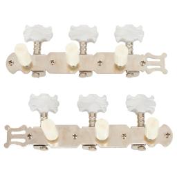 Pegs de afinação de cordas de guitarra clássica, cabeças de máquina, peças de chaves com parafusos, acessórios de instrumentos musicais de alta qualidade - Image 5