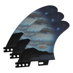 Prancha de Surf com resina epóxi, Sup Board, Camber Fin Series, Notte Stellata, Fish Fins, G5, M, chave e parafusos gratuitos, Novo Recomendar - Image 1