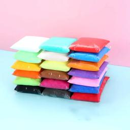 Argila super leve de modelagem de polímero seco ao ar macio criativo colorido lama moldagem argila diy artesanato presentes para crianças - Image 2
