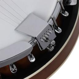 IRIN-Rosewood Fingerboard Banjo com saco, 5 cordas, 22 traste, guitarra, iniciante, instrumento musical, presente - Image 6