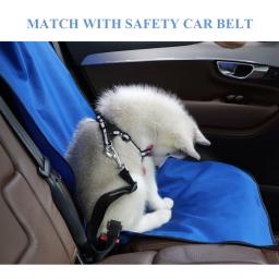 Car Back Seat Pet Cover Protector, Tapete impermeável, Segurança traseira, Acessórios de viagem para cão, gato, Pet Carrier Suprimentos - Image 5