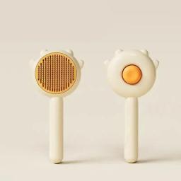 Pet Grooming Needle Brush, Pente de massagem mágica para gato e cachorro, Suprimentos de cuidados de limpeza - Image 4