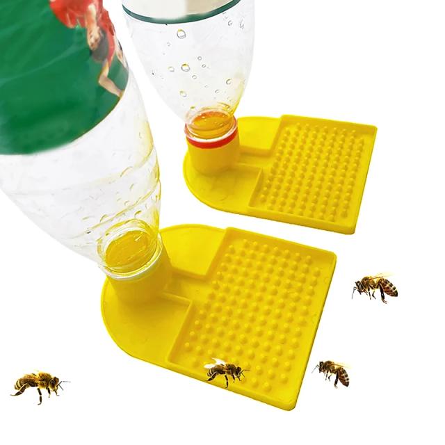 Adaptador Interno para Colmeia: Entrada do Alimentador de Água com Suprimentos Anti-Afogamento e Novo Design