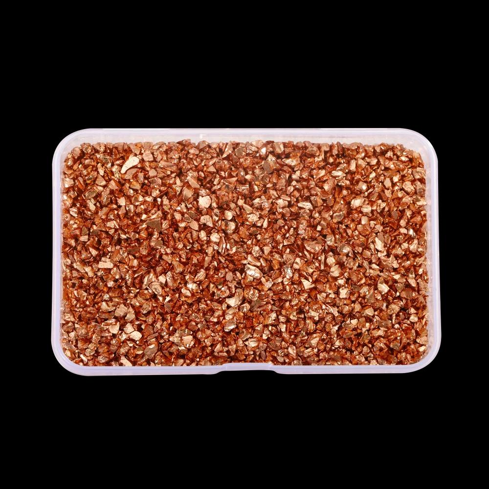 Pedras De Cor De Vidro Esmagado para DIY, Enchimento Irregular de Resina, Molde De Resina Epóxi, Fazer Jóias, Cristal Nail Art Decoração, 80g por Caixa - Image 1