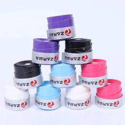 Pegajoso macio antiderrapante raquete de tênis Grip, Sweatbands coloridos, absorção de choque, Badminton Grips, Overgrips - Image 1