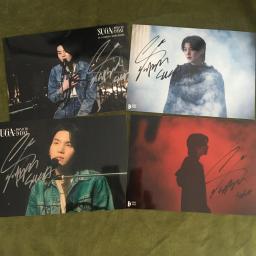 K-pop foto autografada cartão, 5x7, 2023 - Image 2