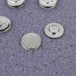 Fechos de pressão magnéticos broche 17mm botões de pino colorido lenço fecho botão de pressão artesanato para fantasia divertido crachá decoração de festa - Image 1