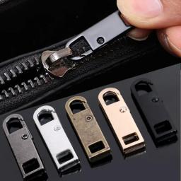 Universal Metal Zipper Pull Substituição, Kit de Reparação Instantânea, Bolsas De Bagagem Destacáveis, Roupas Zipper Slider, Ferramentas Extrator, 1Pc, 10 Pcs - Image 2