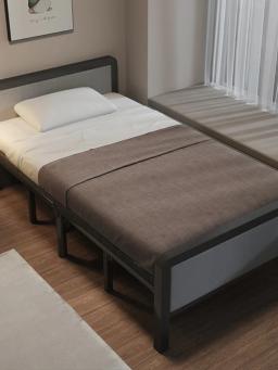 Conjuntos de cama de cochilo para quarto, cama dobrável L, cama de casal para casa, hotel simples, intervalo meio-dia, escritório, camas, conjuntos - Image 2