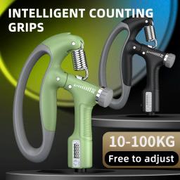 Equipamento Fitness Smart Counting Grip, Ajuste Livre, Treinamento Profissional de Mão, Treinamento Muscular do Braço, 10-100kg - Image 1