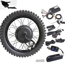 Ciclo elétrico OEM Ciclismo 3000w Hub Motor E Bike Kit de conversão MTX Ebike Kit de bicicleta elétrica - Image 2