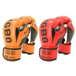 Confortáveis luvas de boxe ajustáveis para crianças, protetor de mão preto, luvas de luta ajustáveis - Image 1