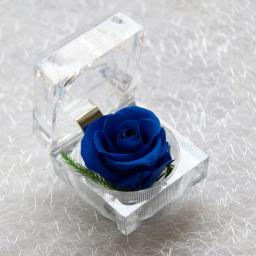 Rosas de imitação feminina, Rosas acrílicas encaixotadas, Flores românticas, Presentes do dia dos namorados, Festa de casamento, Aniversário - Image 2