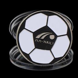 PVC Sports Toss Árbitro Side Coins, Tênis de mesa e futebol, Pick Edge Finder Coin, Novo, 1Pc - Image 5